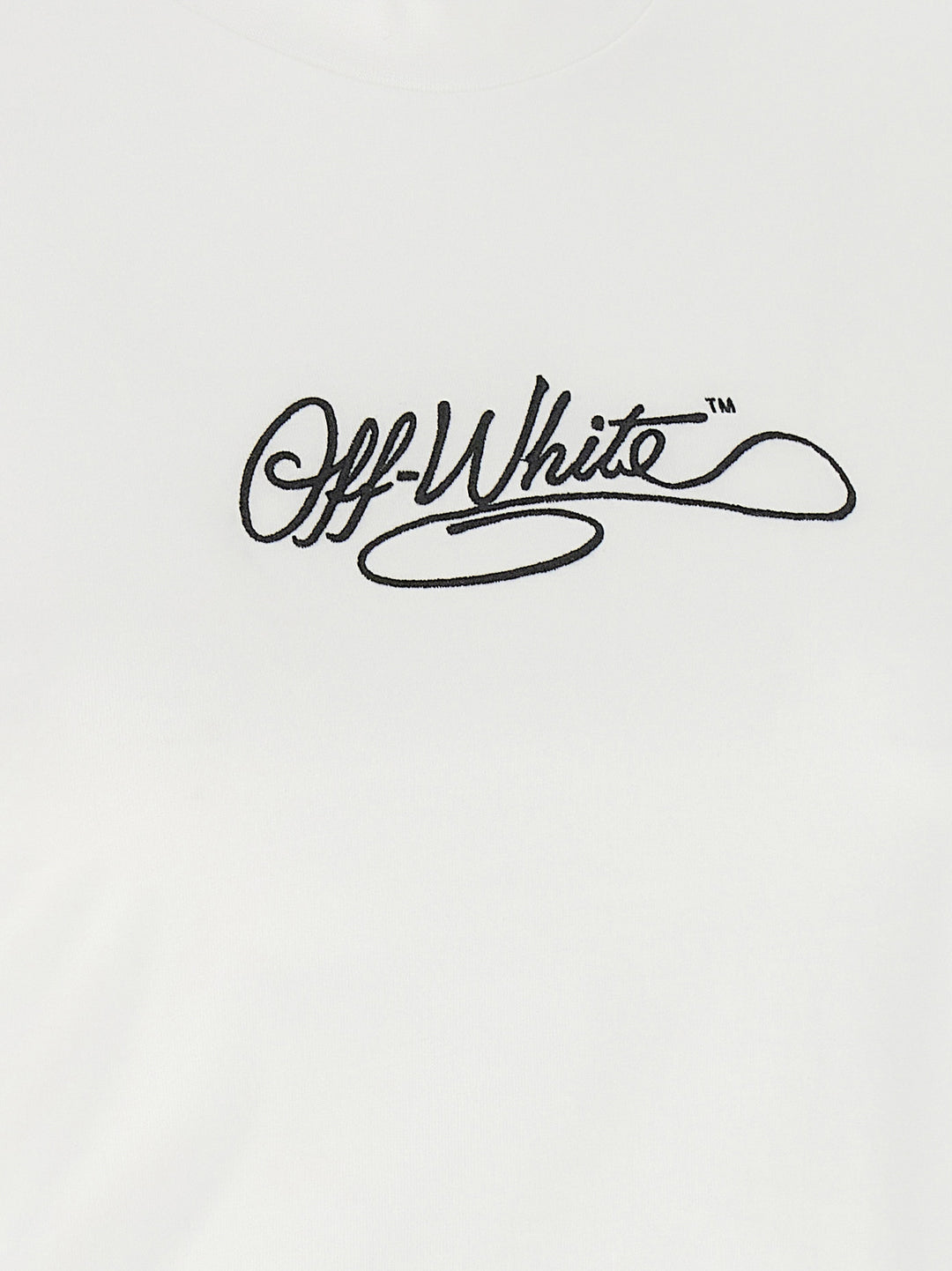 Off-White White Cotton T-Shirt