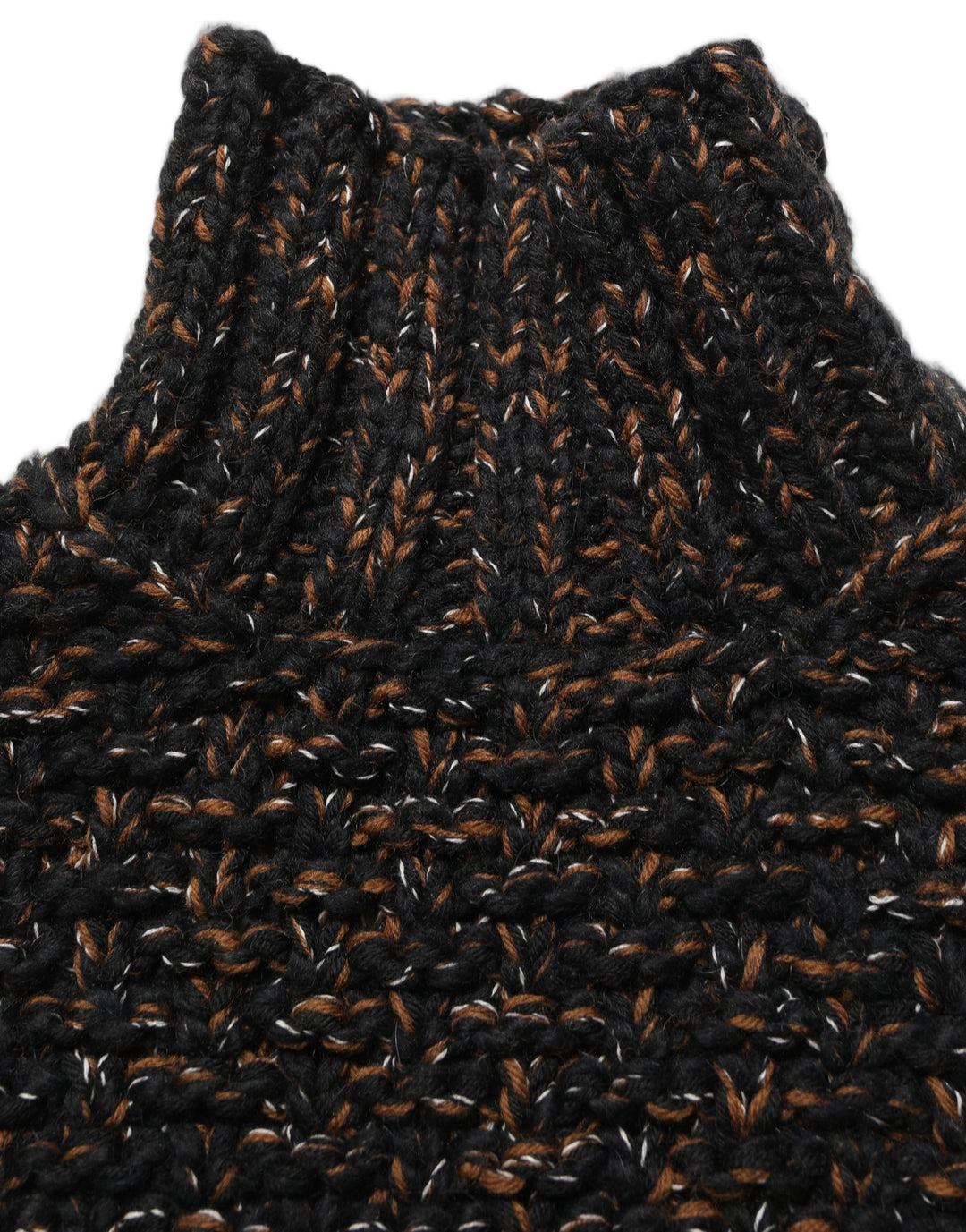 Dolce &amp; Gabbana Brown Wool Knit Turtleneck Pullover Sweater