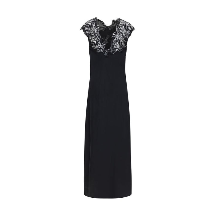 Ferragamo Black Silk Cocktail Dress