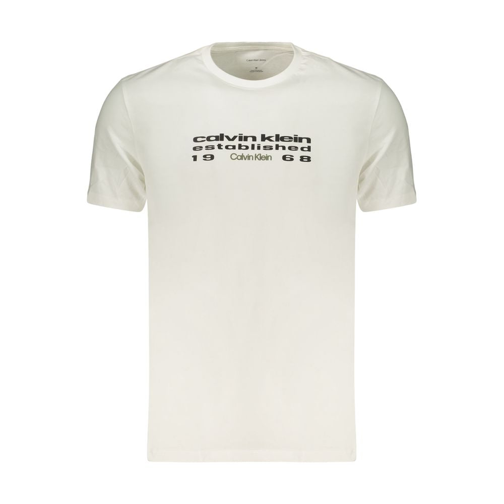 Calvin Klein White Cotton Men&