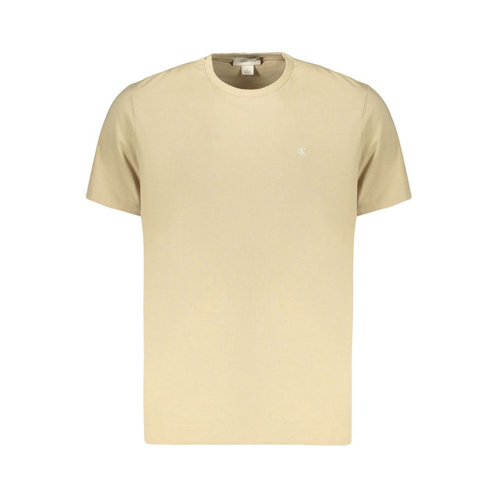 Calvin Klein Beige Cotton Men&