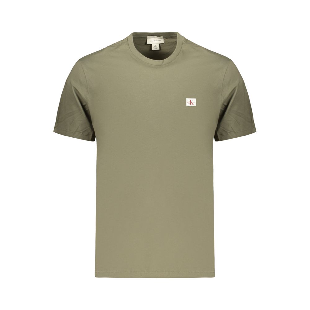 Calvin Klein Green Cotton Men&