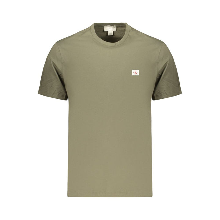 Calvin Klein Green Cotton Men&