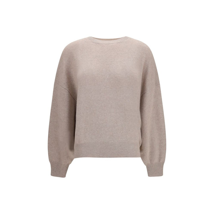 Lisa Yang Beige Cashmere Sweater