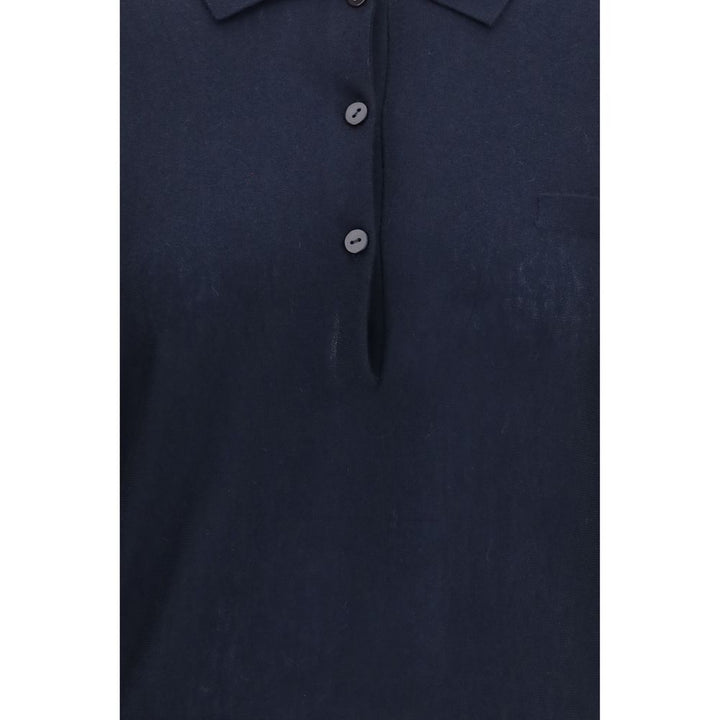 Lisa Yang Blue Cashmere Sweater