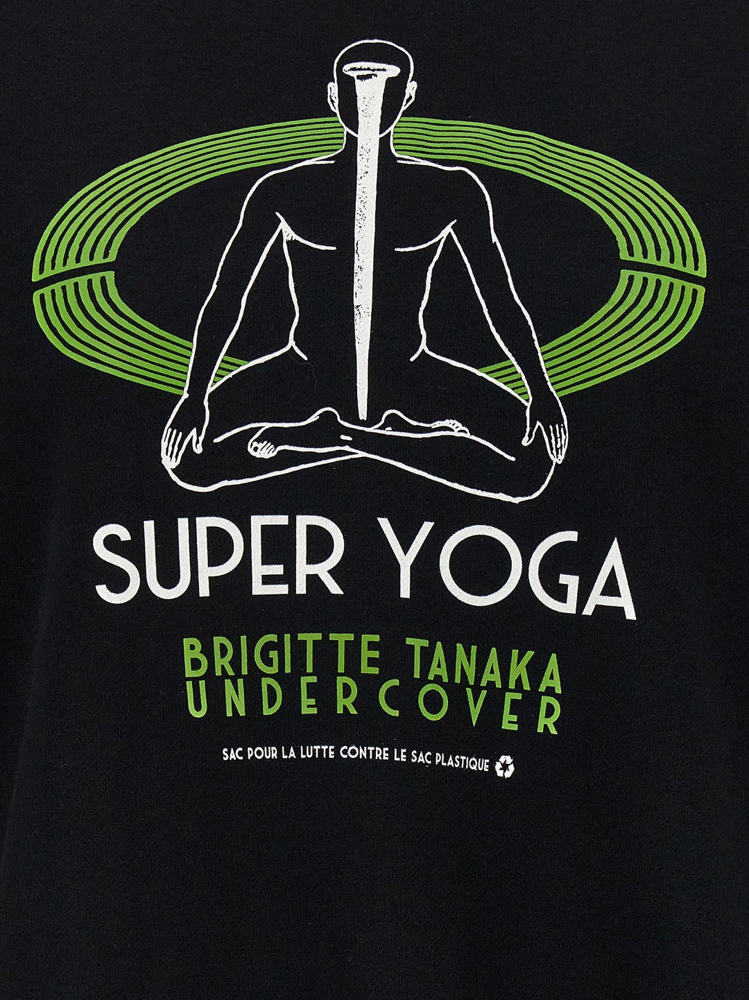 Undercover Black Cotton Sweatshirt