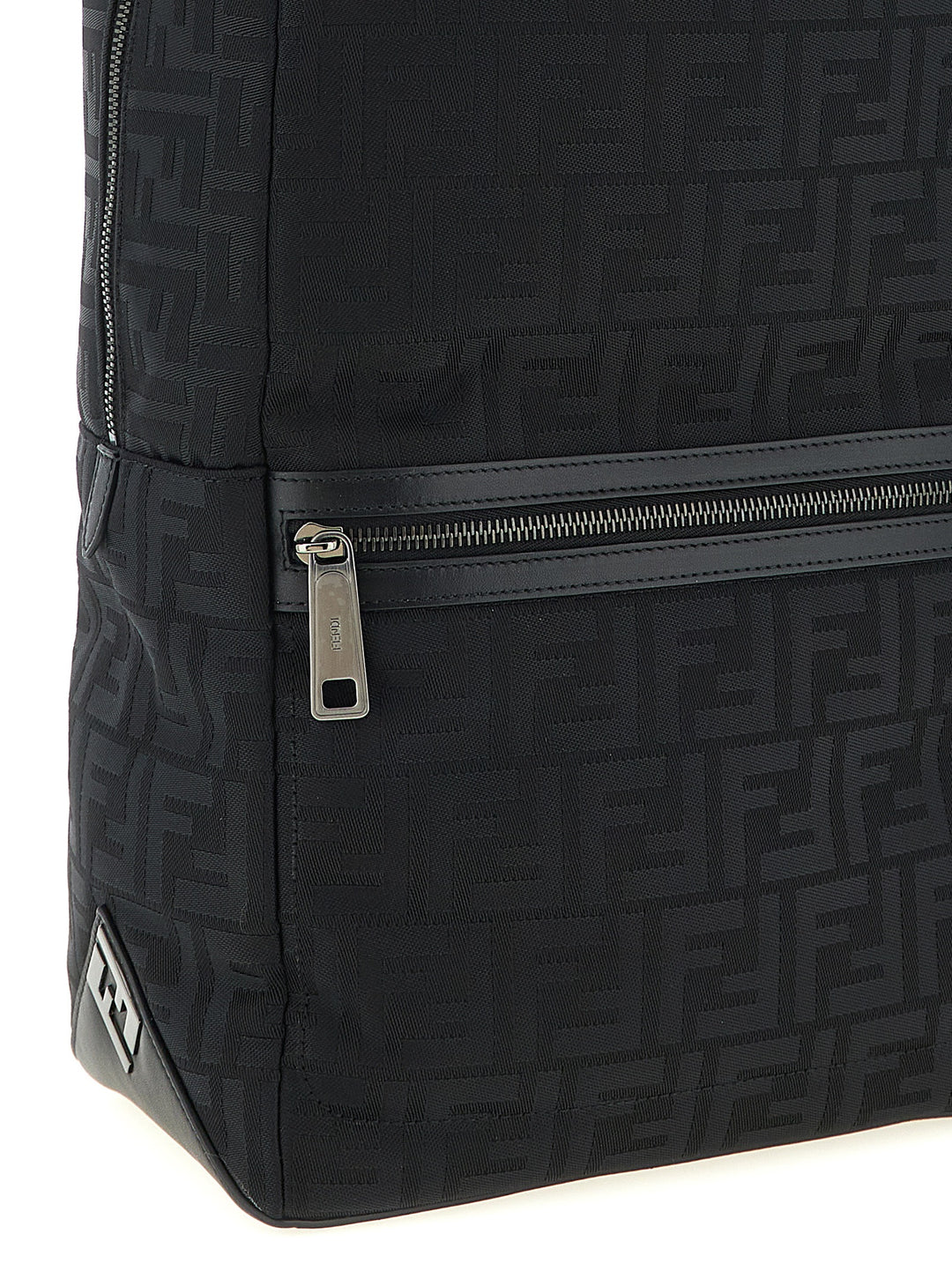 Fendi Black Polyamide Backpack