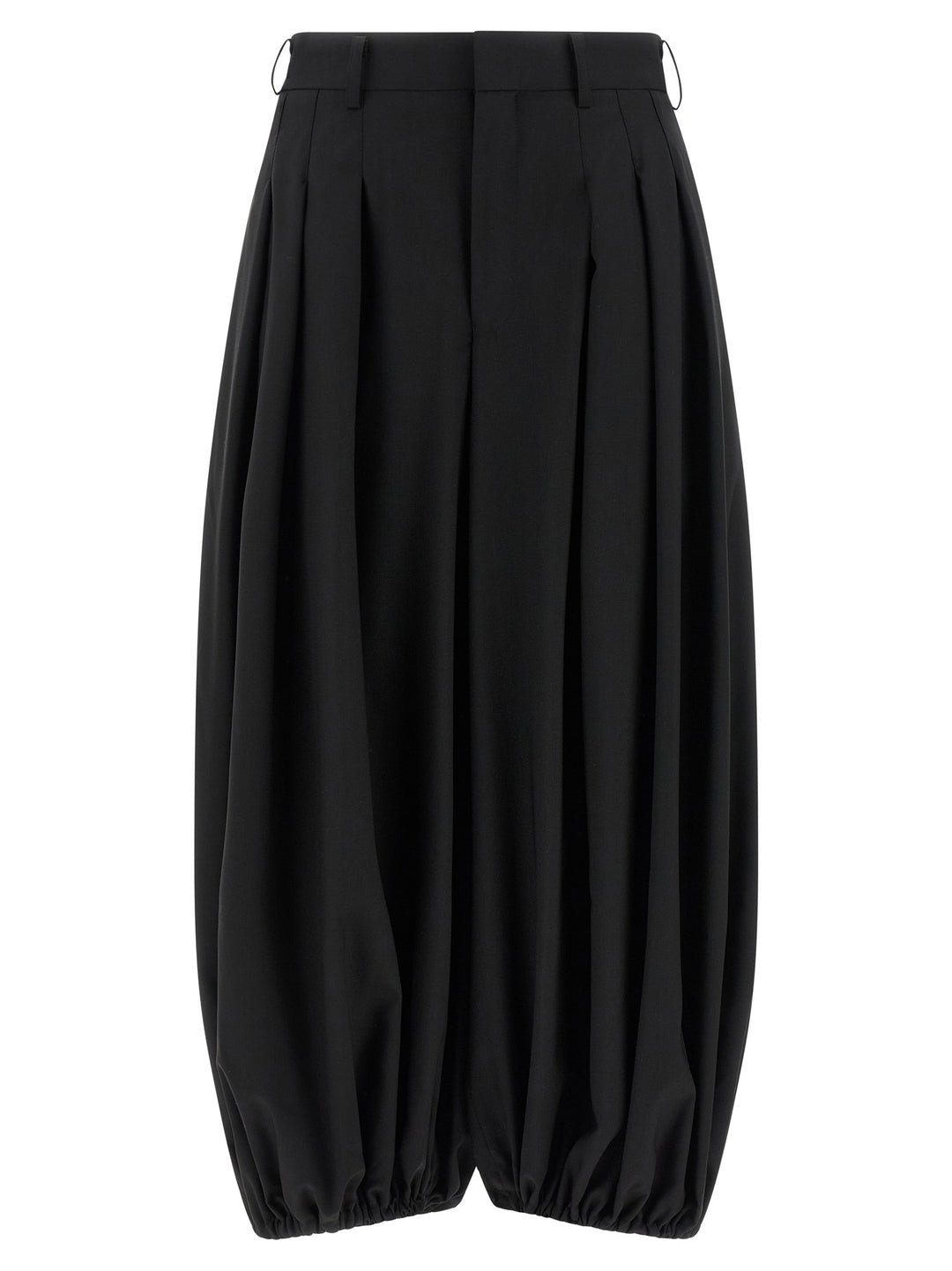 Comme Des Garçons Black Wool Pants