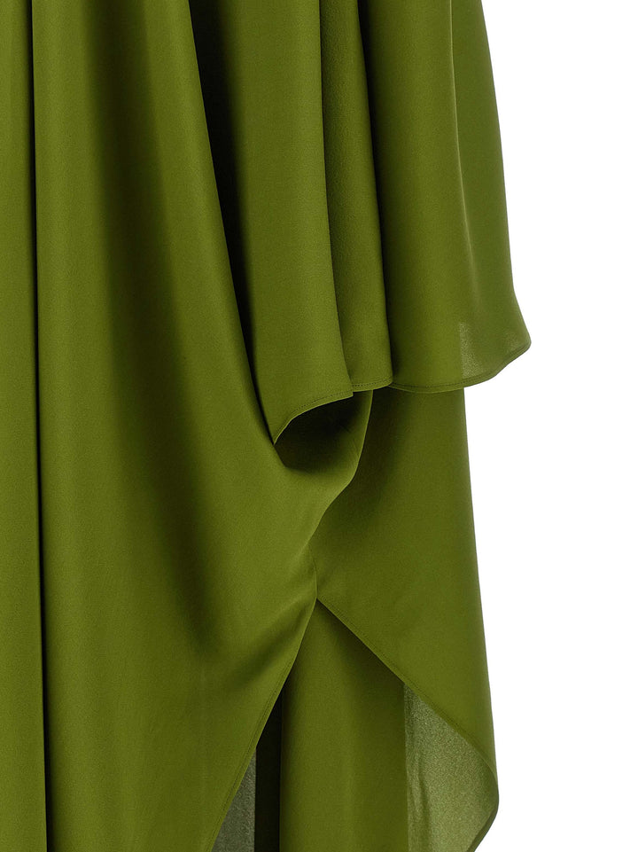 Tom Ford Bicolor Silk Long Dress