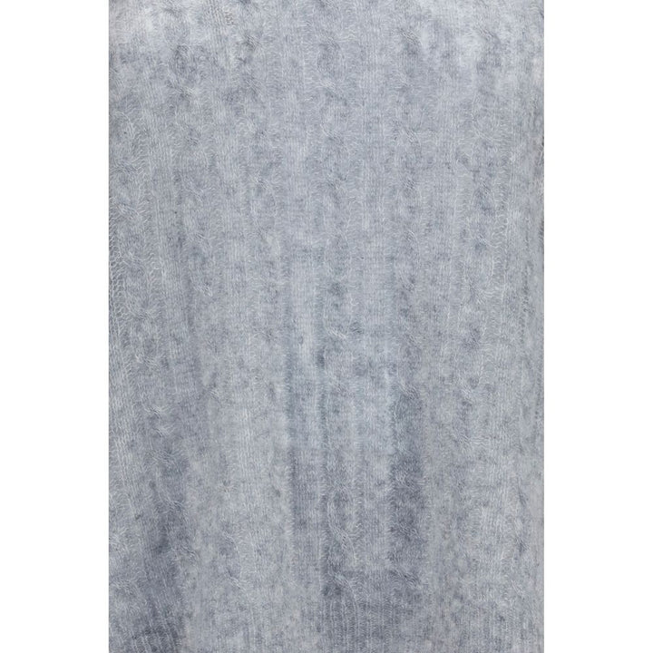 Lisa Yang Gray Cashmere Sweater