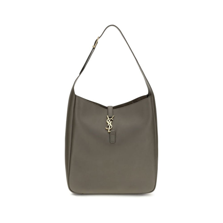 Saint Laurent Bicolor Calf Leather Bos Taurus Shoulder Bag