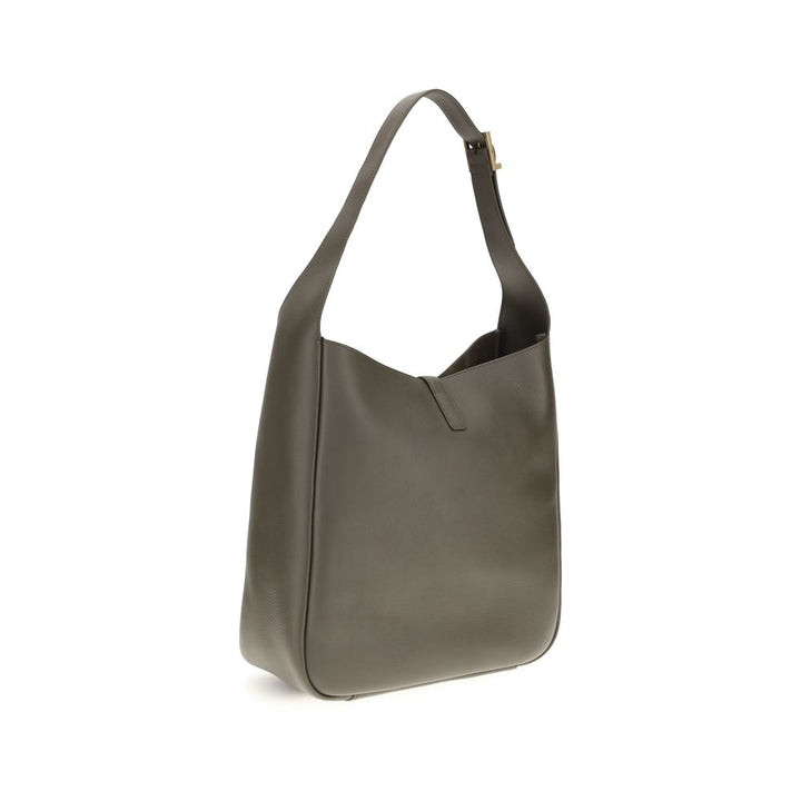 Saint Laurent Bicolor Calf Leather Bos Taurus Shoulder Bag