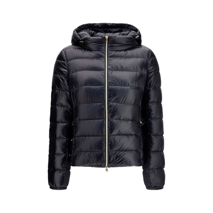 Herno Black Polyamide Full-Length Jacket