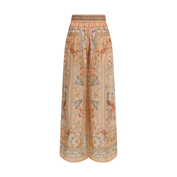 Zimmermann Multicolor Silk Casual Pants