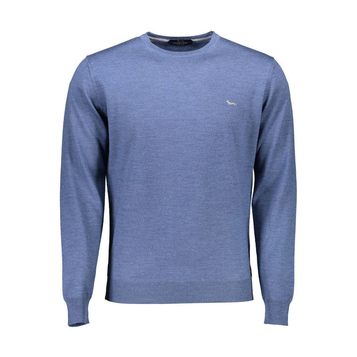 Harmont &amp; Blaine Blue Wool Men Sweater