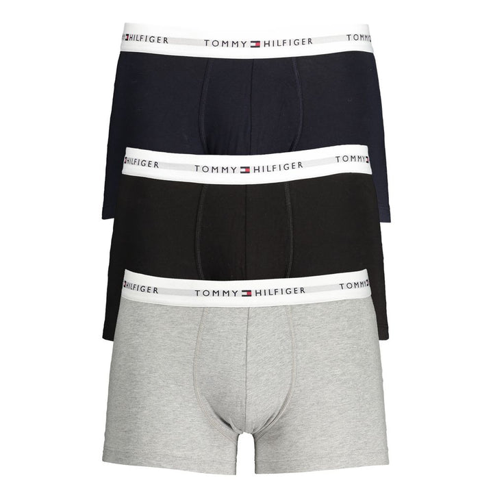 Tommy Hilfiger Gray Cotton Men&