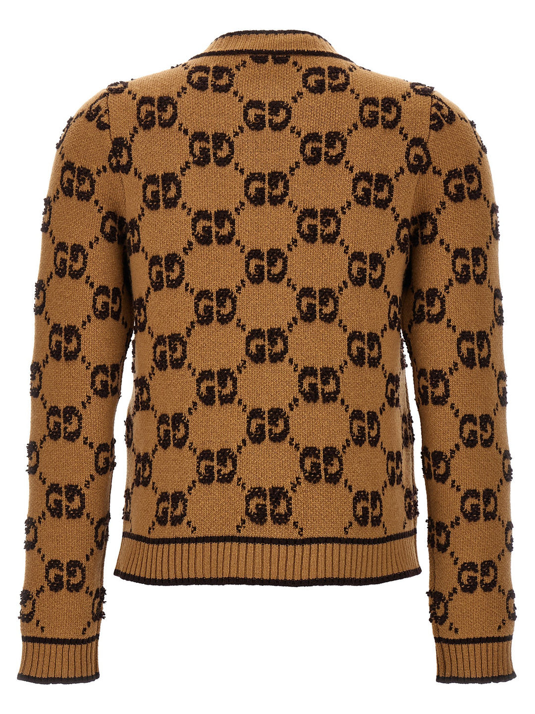 Gucci Beige Wool Cardigan