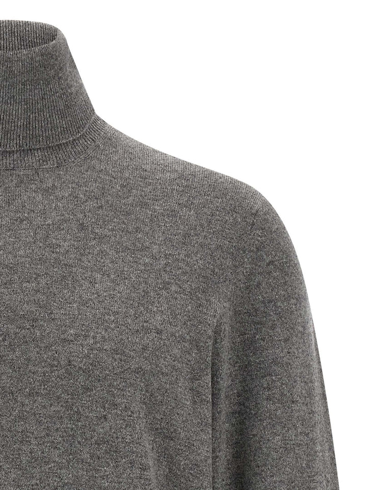 Brunello Cucinelli Gray Cashmere Cardigan