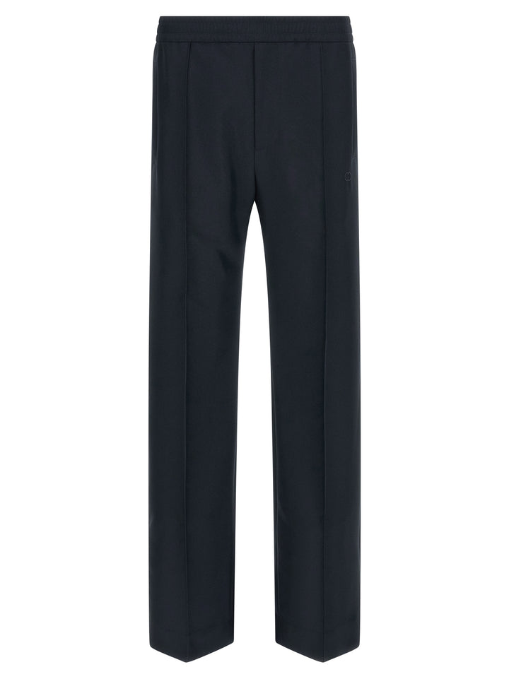 Gucci Blue Polyester Casual Pants