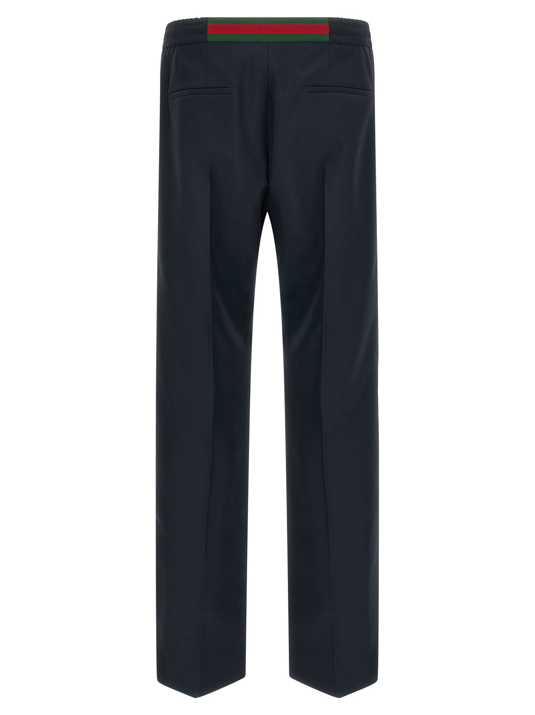 Gucci Blue Polyester Casual Pants