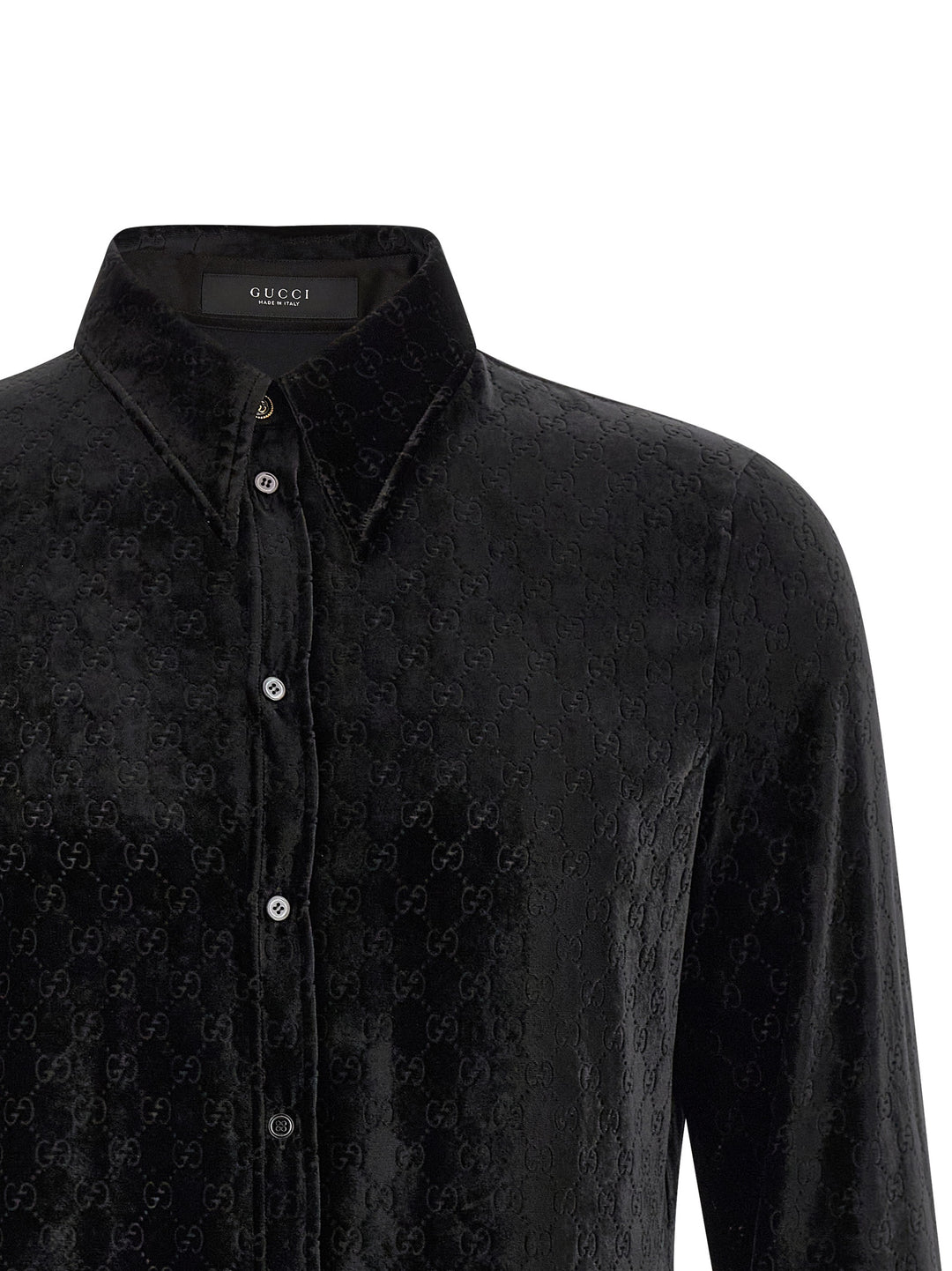 Gucci Black Viscose Blouse