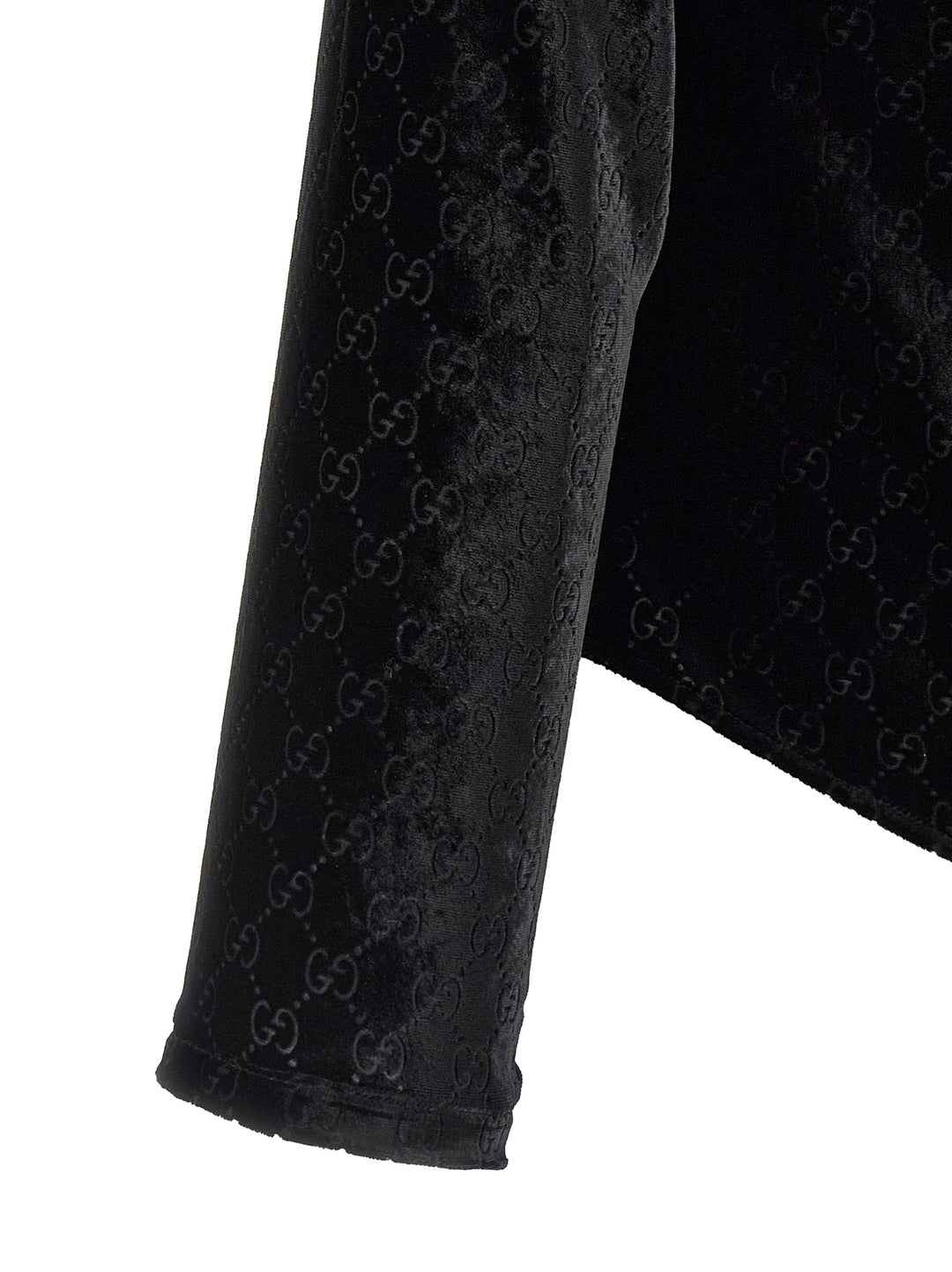 Gucci Black Viscose Blouse