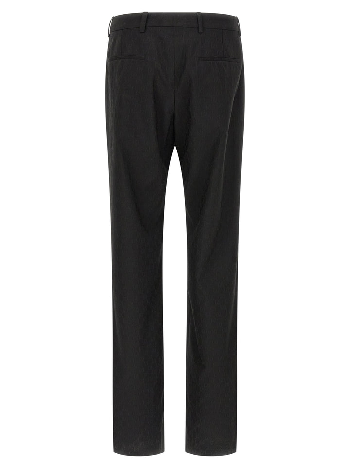 Gucci Black Polyester Dress Pants