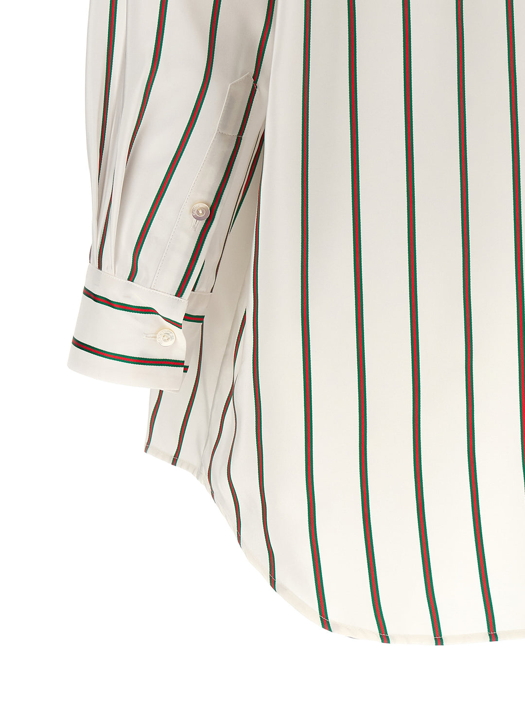 Gucci White Silk Blouse