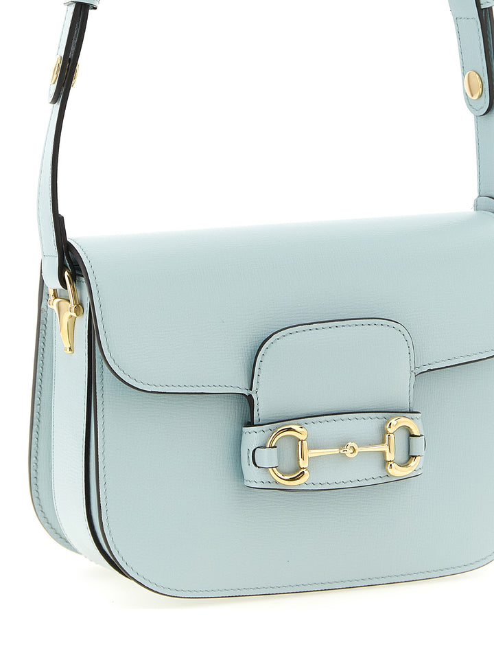 Gucci Blue Calfskin Shoulder Bag