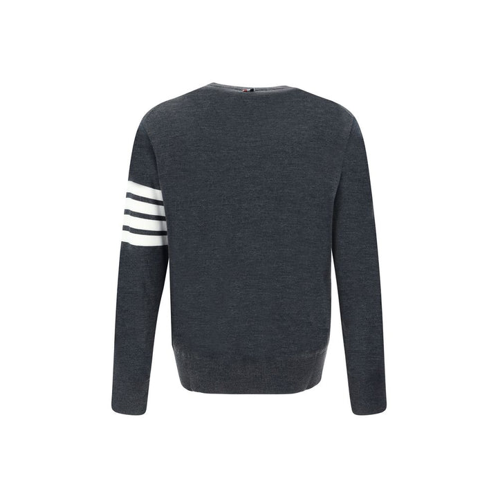Thom Browne Gray Wool Oves Aries Sweatshirt