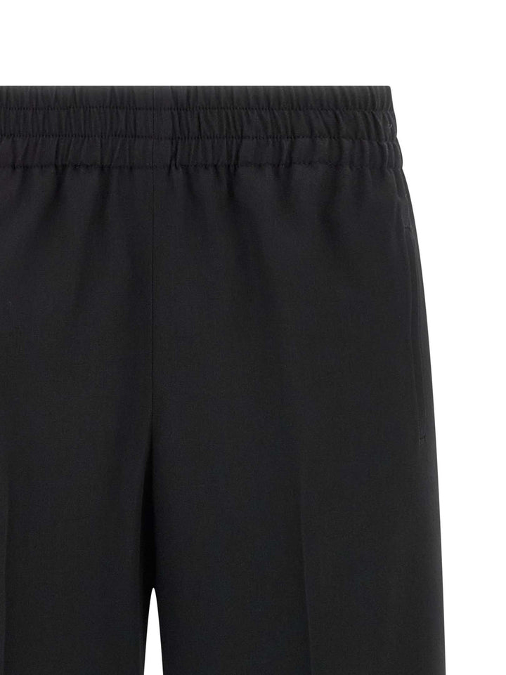 Golden Goose Black Virgin Wool Casual Pants