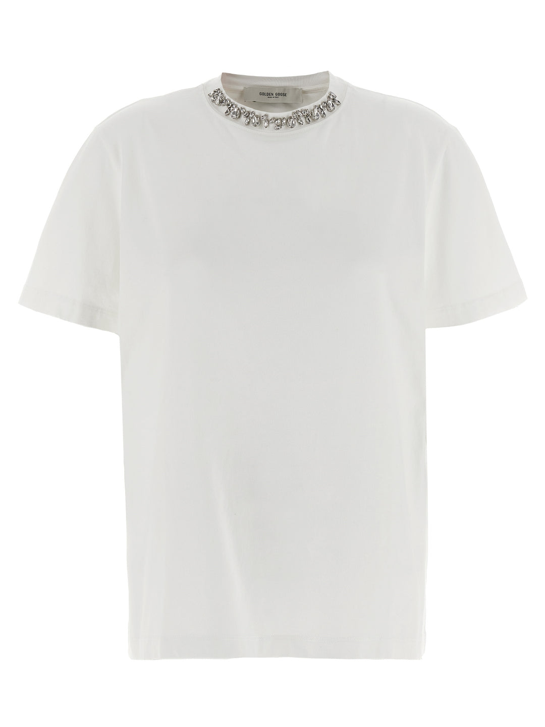 Golden Goose White Cotton T-Shirt