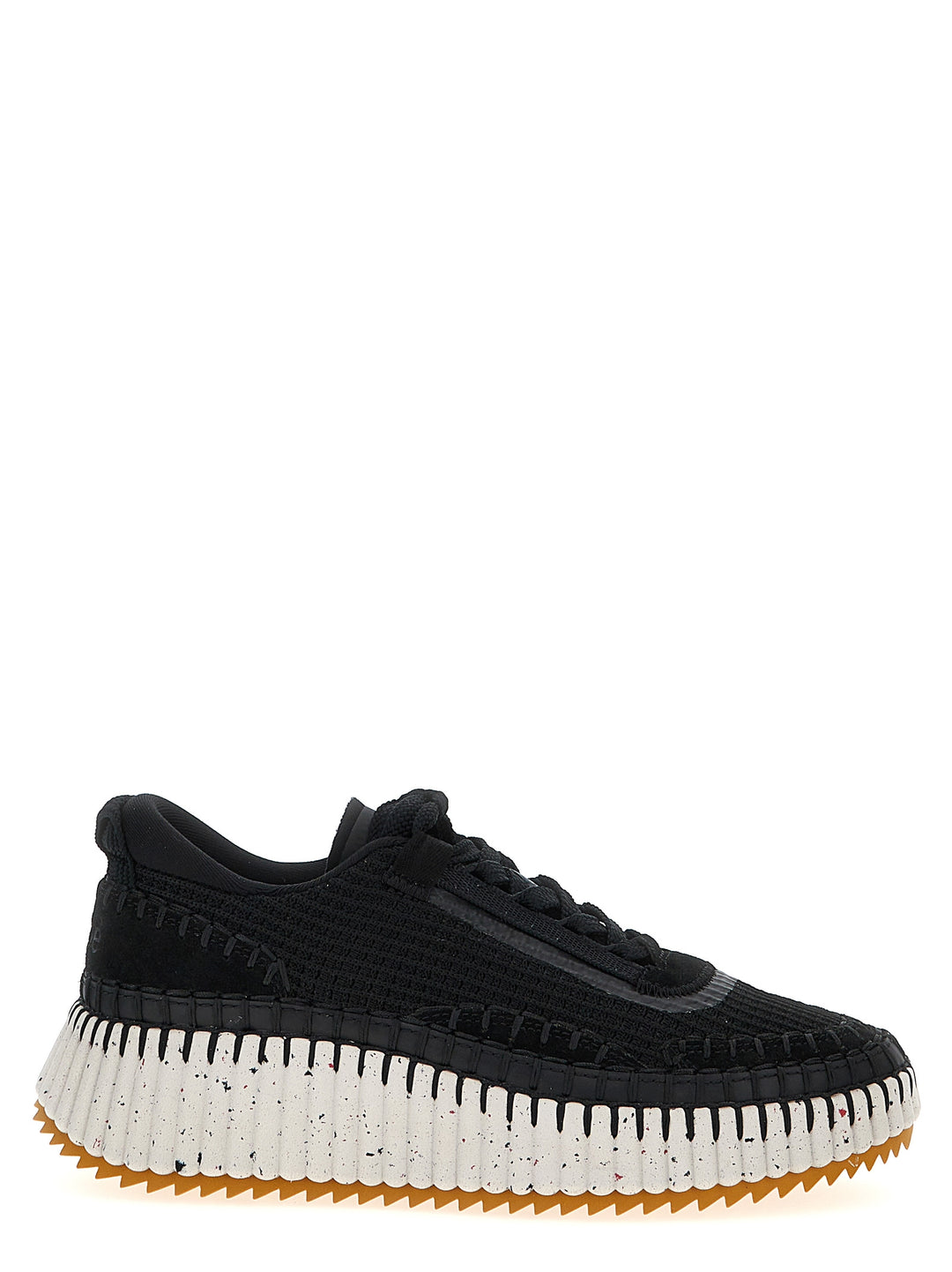 Chloé Bicolor Polyester Athletic Sneakers