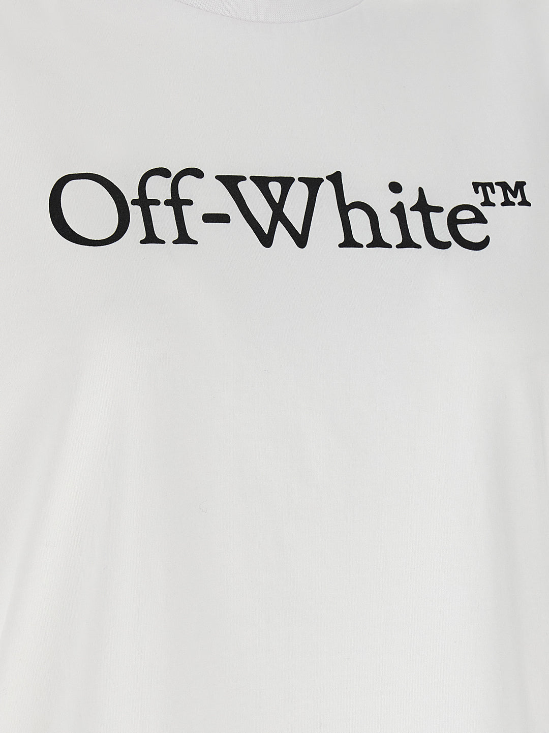 Off-White White Cotton T-Shirt