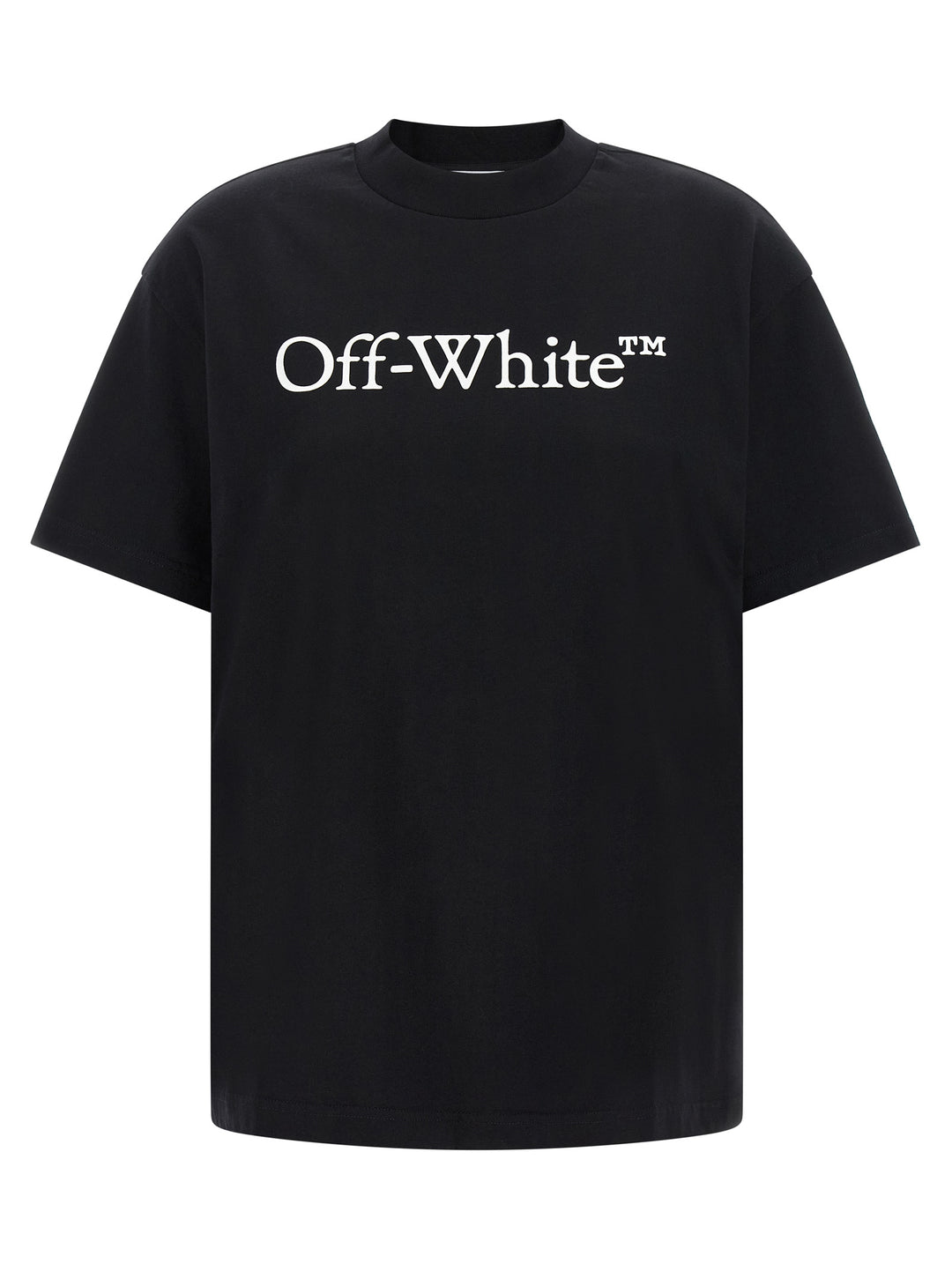 Off-White Black Cotton T-Shirt