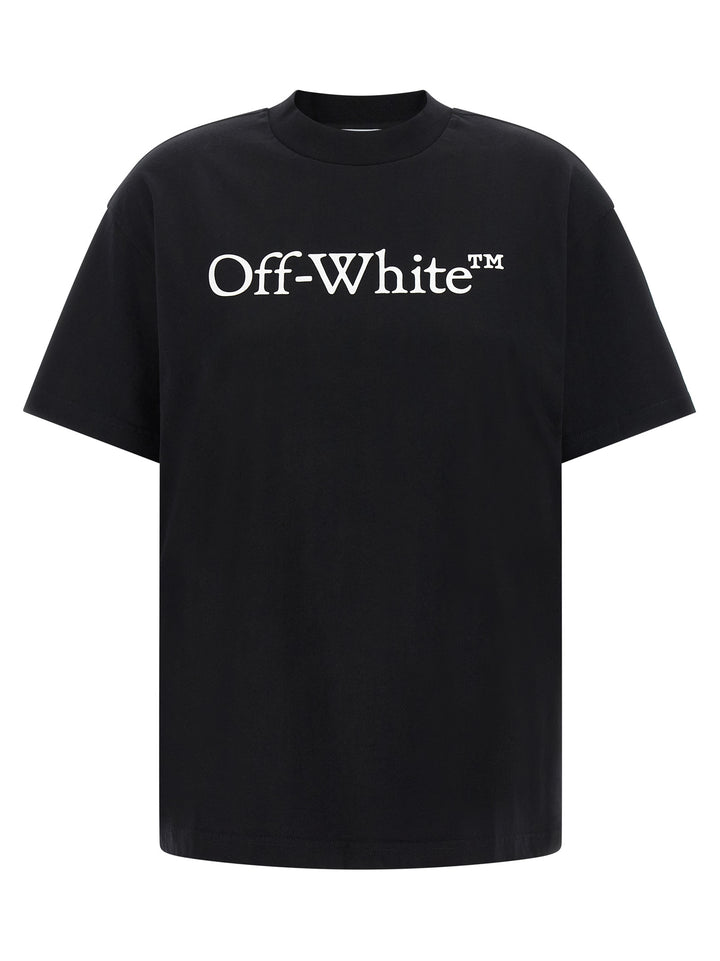 Off-White Black Cotton T-Shirt
