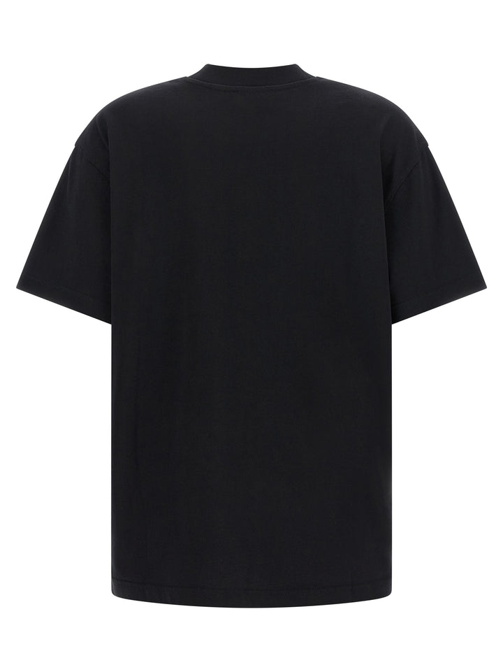 Off-White Black Cotton T-Shirt