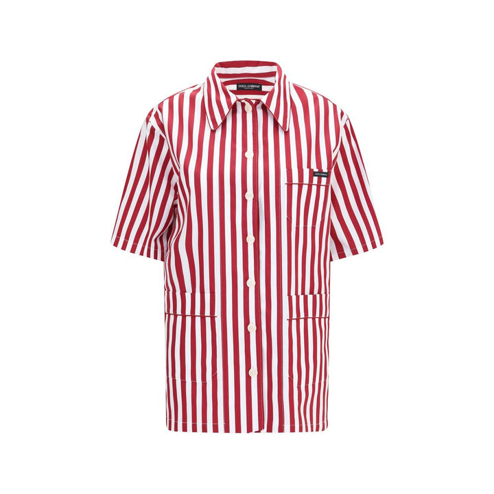 Dolce &amp; Gabbana Multicolor Cotton Pattern Shirt