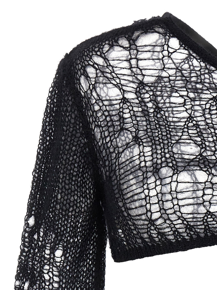 Rick Owens Black Nylon Tank Tops