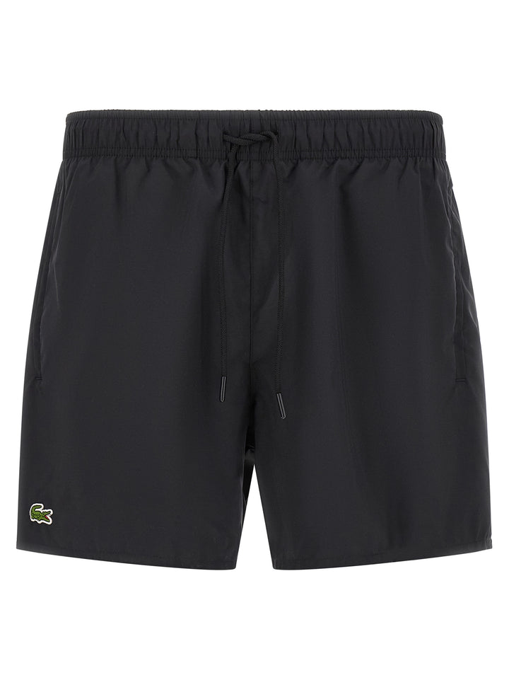 Lacoste Multicolor Polyester Shorts
