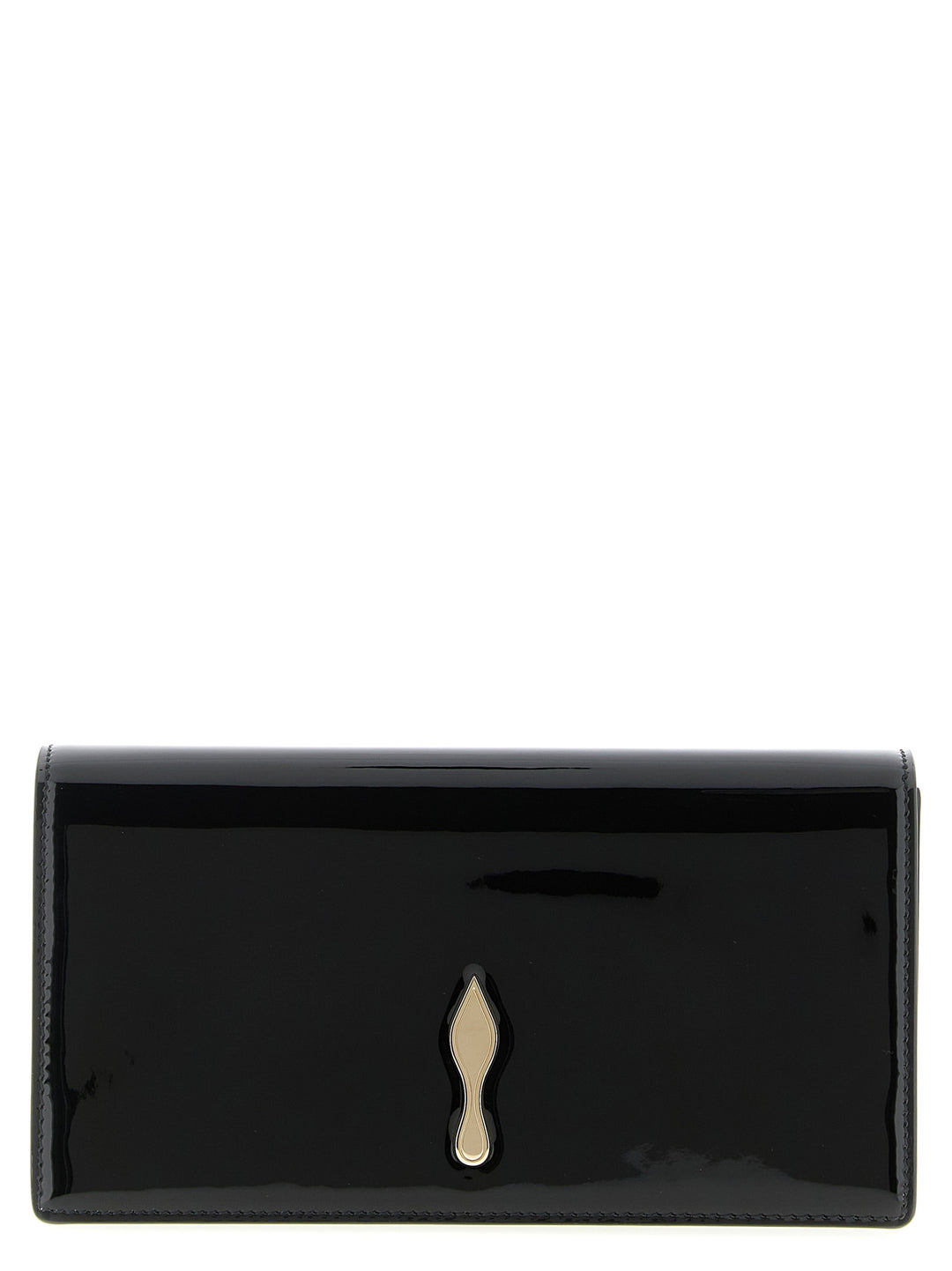 Christian Louboutin Black Calfskin Clutch Bag