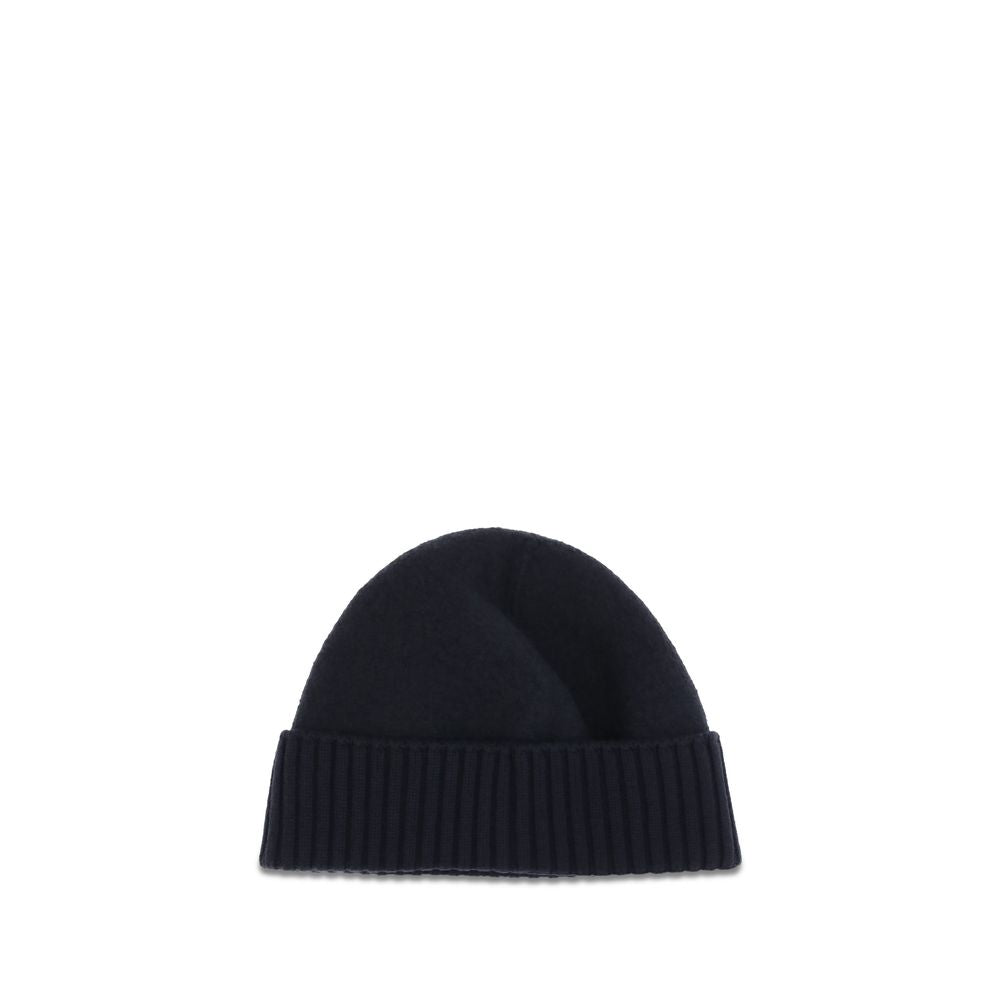 Dolce &amp; Gabbana Black Wool Oves Aries Beanie