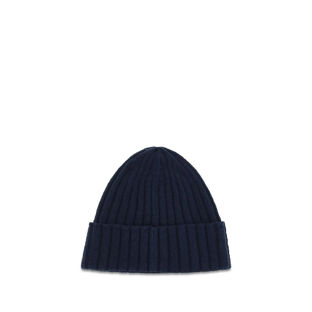 Dolce &amp; Gabbana Blue Wool Oves Aries Beanie