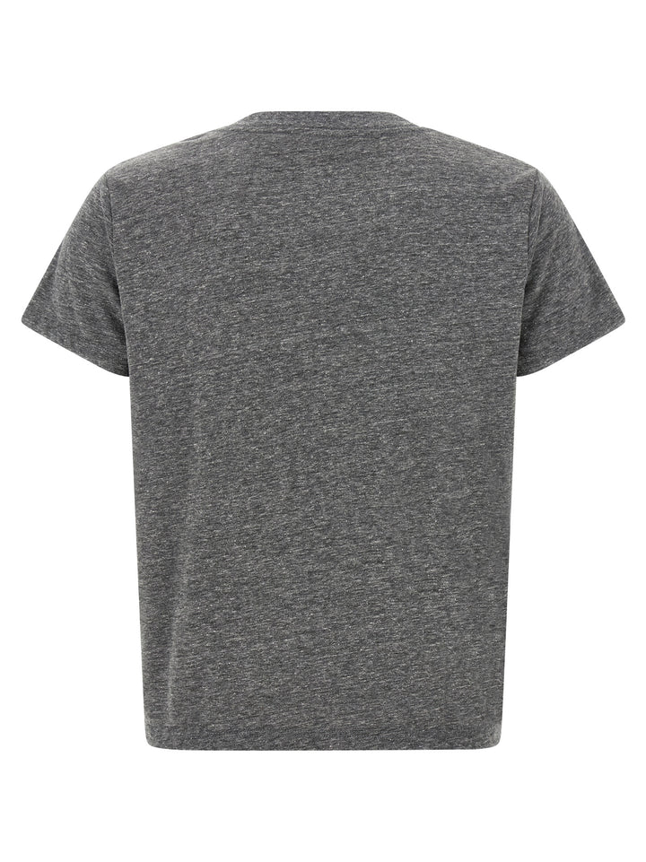 Mother Denim Gray Polyester T-Shirt