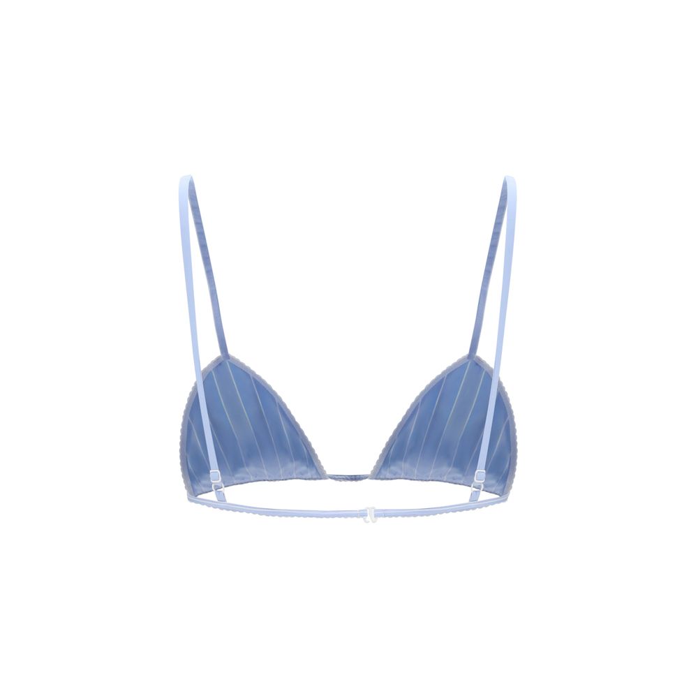 Dolce &amp; Gabbana Blue Polyamide Bra