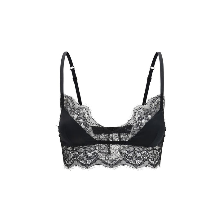 Dolce &amp; Gabbana Black Silk Bra