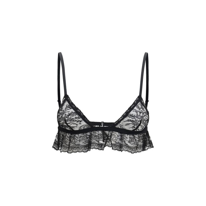 Dolce &amp; Gabbana Black Cotton Bra