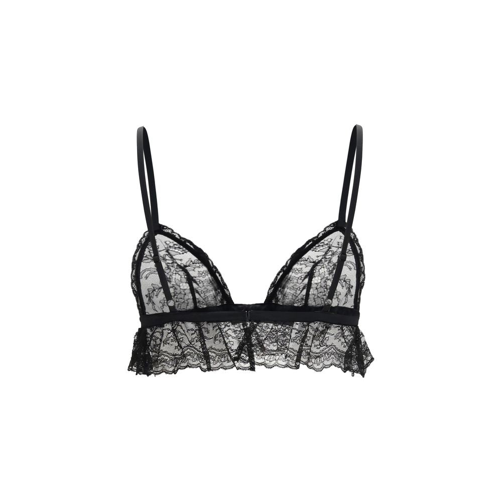 Dolce &amp; Gabbana Black Cotton Bra