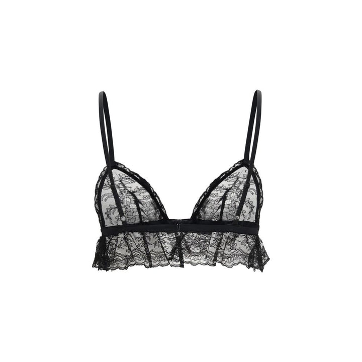 Dolce &amp; Gabbana Black Cotton Bra