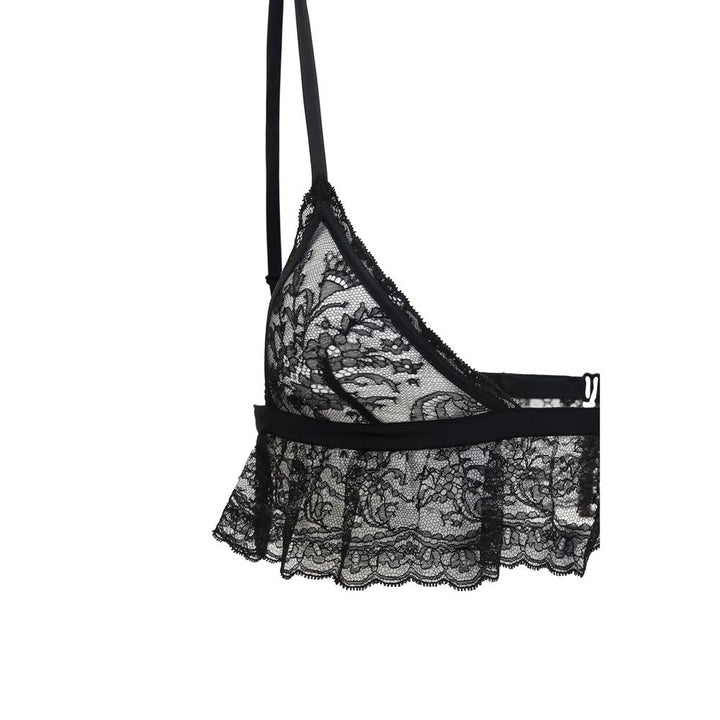 Dolce &amp; Gabbana Black Cotton Bra
